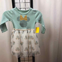 Disney Junior Baby Blue Cable knit Child Size 2 Girl's Dress