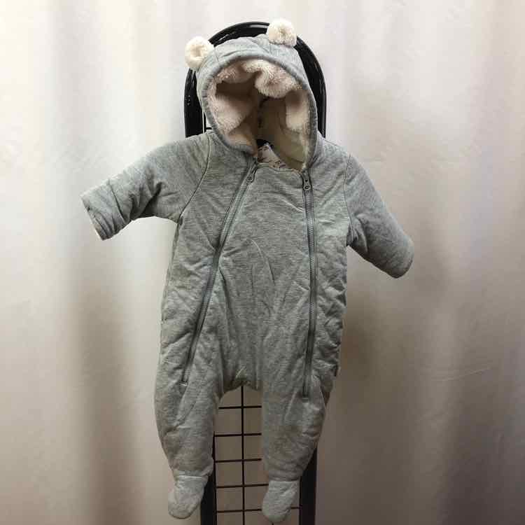 Gap Gray Heathered Child Size 3-6 Months Boy's Outerwear