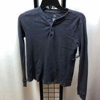 Treasure & Bond Gray Solid Child Size 10/12 Boy's Shirt