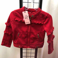 Urban Republic Red Solid Child Size 5/6 Girl's Jacket/Blazer
