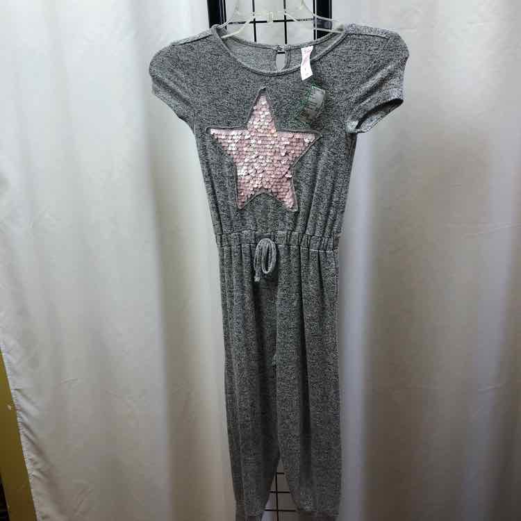 Justice Gray Sequin Child Size 6 Girl's Outfit
