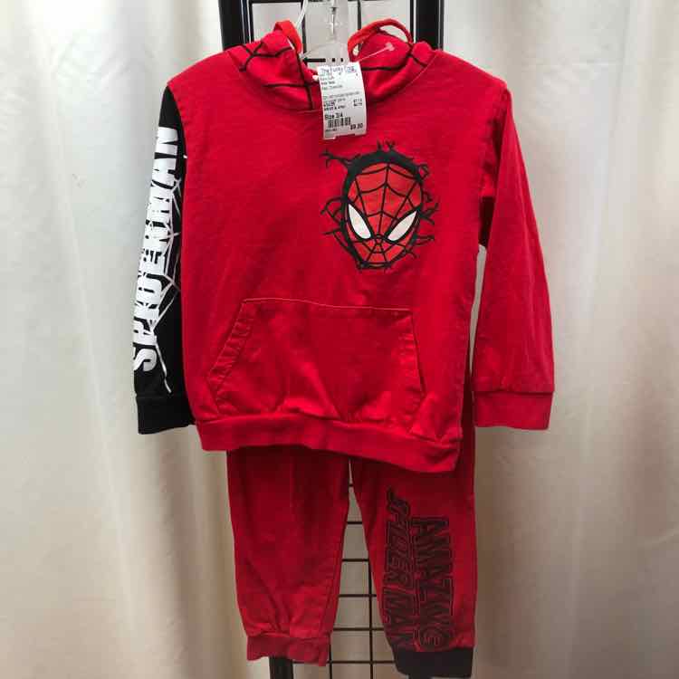Kids Tales Red Character Child Size 3/4 Boy's Outfit