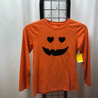 Falls Creek Orange Sequin Child Size 10/12 Girl's Shirt