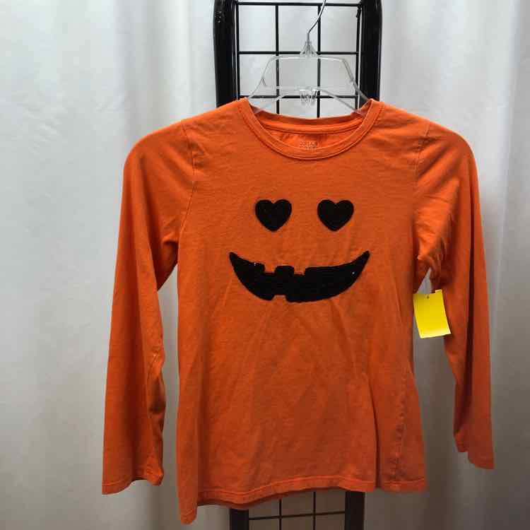 Falls Creek Orange Sequin Child Size 10/12 Girl's Shirt