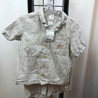 H & M Brown Stripe Child Size 3 Girl's Outfit
