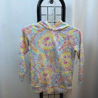 Land's End Rainbow Tye Dye Child Size 8 Girl's Sweatshirt