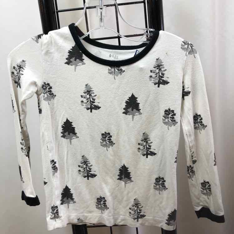 Kyte White Patterned Child Size 2 Boy's Shirt