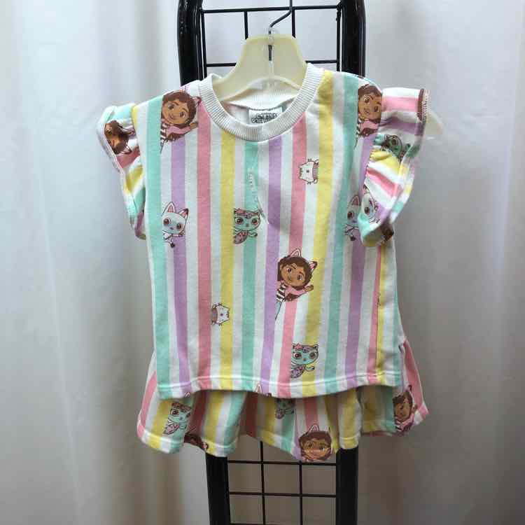 Dreamworks Rainbow Character Child Size 3 Girl's Outfit