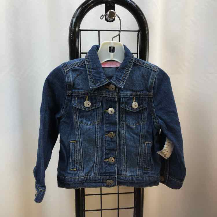 Pinc Denim Solid Child Size 4 Girl's Jacket/Blazer