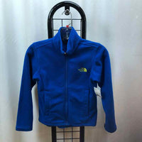 The North Face Blue Logo Child Size 7/8 Girl's Sweatshirt