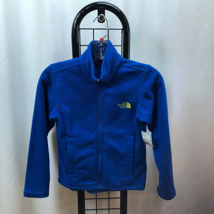 The North Face Blue Logo Child Size 7/8 Girl's Sweatshirt