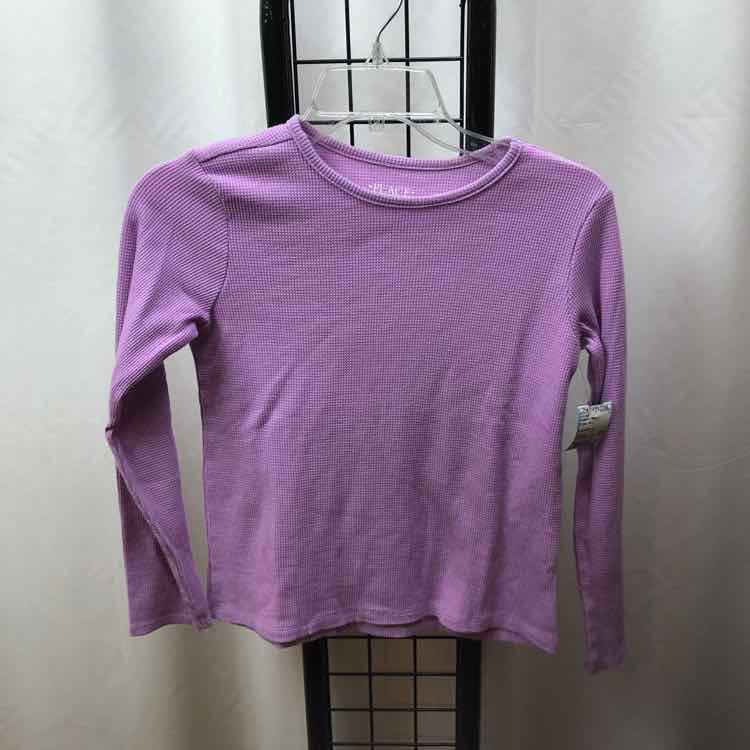 Children's Place Purple Solid Child Size 10/12 Girl's Shirt