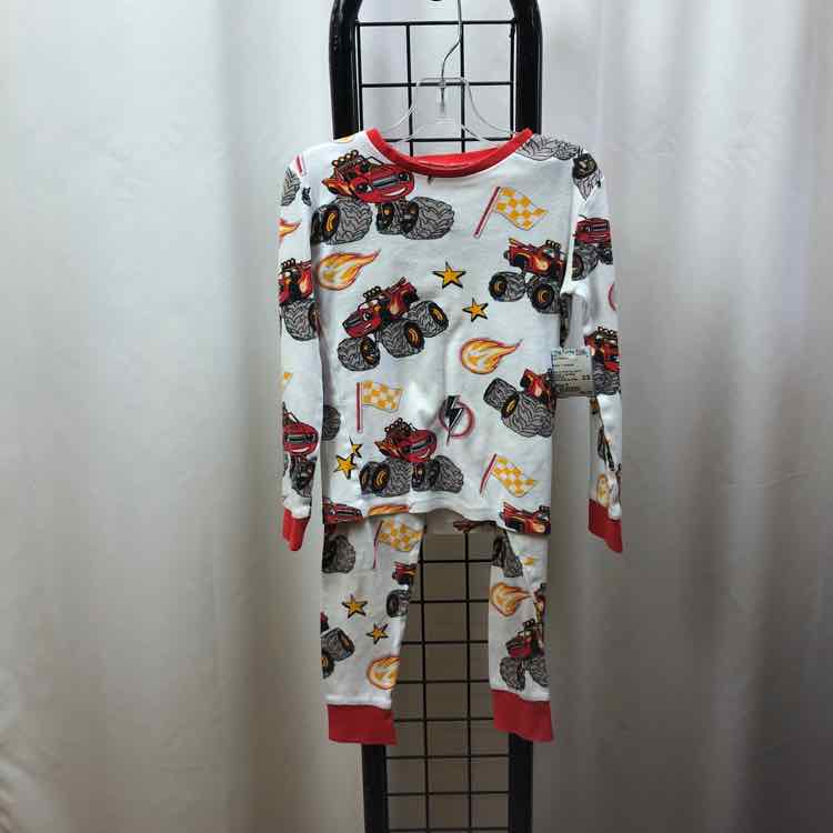 White Character Child Size 5 Boy's Pajamas