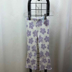 Grayson Mini White Floral Child Size 3 Girl's Pants