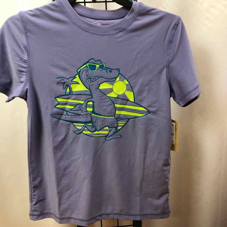 Thereabouts Purple Graphic Child Size 10/12 Boy's Swimwear
