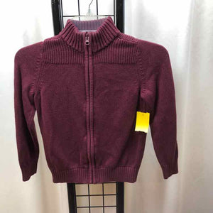 Land's End Red Solid Child Size 8 Boy's Sweater