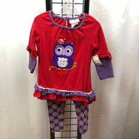 Emily Rose Red Patch Child Size 3 Girl's Outfit
