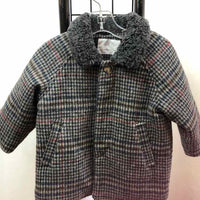 Zara Gray Plaid Child Size 9-12 m Boy's Outerwear