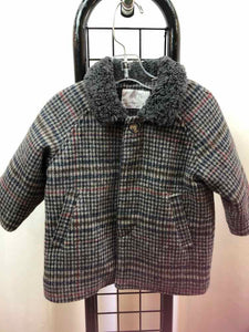 Zara Gray Plaid Child Size 9-12 m Boy's Outerwear