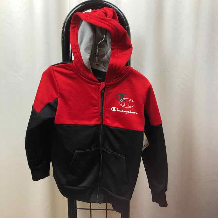 Champion Red Logo Child Size 4 Boy's Sweatshirt