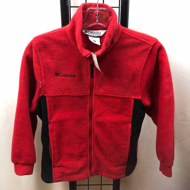 Columbia Red Solid Child Size 8 Boy's Sweatshirt