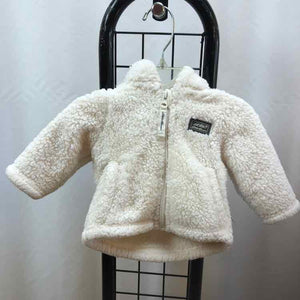 Eddie Bauer White Solid Child Size 0-3 m Boy's Sweatshirt