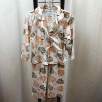 Jessica Simpson White Patterned Child Size 3 Girl's Pajamas
