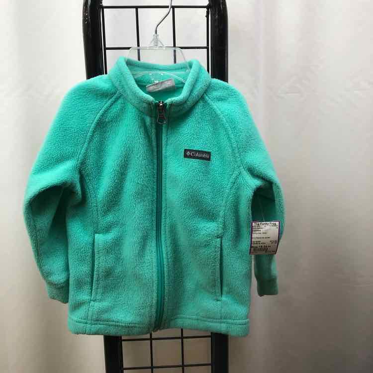 Columbia Turquoise Solid Child Size 18-24 m Girl's Sweatshirt