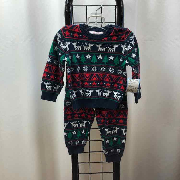 Navy Christmas Child Size 9 m Boy's Outfit
