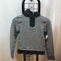 Ivivva Gray Heathered Child Size 7 Girl's Sweatshirt