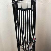 Ruffle butt Black Stripe Child Size 4 Girl's Swimwear