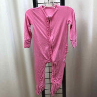 Posh Peanut Pink Solid Child Size 12-18 m Girl's Pajamas