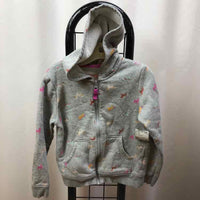 Cat & Jack Gray Patterned Child Size 5 Girl's Sweatshirt