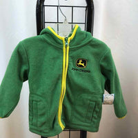 John Deere Green Logo Child Size 18 m Boy's Sweatshirt
