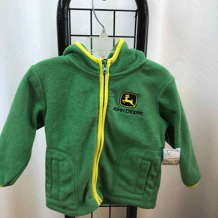 John Deere Green Logo Child Size 18 m Boy's Sweatshirt