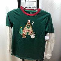 Gymboree Green Christmas Child Size 10 Boy's Shirt