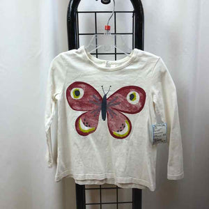 Tea White Graphic Child Size 3 Girl's Shirt