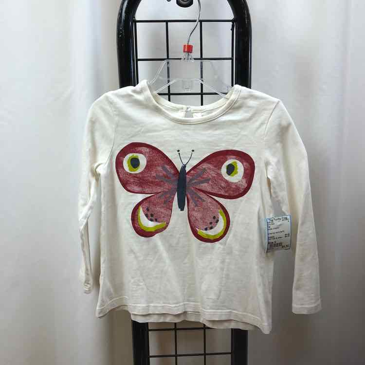 Tea White Graphic Child Size 3 Girl's Shirt