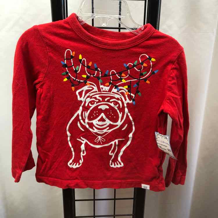 Gap Red crochet Child Size 2 Boy's Shirt