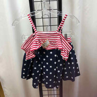 Children's Place Navy Stars Child Size 10/12 Girl's Outfit
