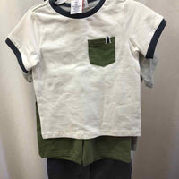 Tommy Bahama White Graphic Child Size 2 Boy's Outfit