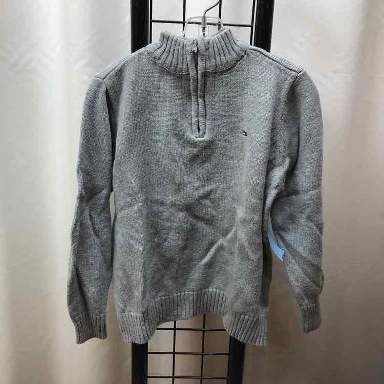 Tommy Hilfiger Gray Solid Child Size 5 Boy's Sweater