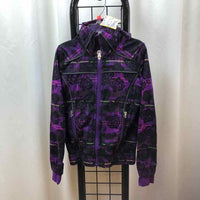 Ivivva Purple Floral Child Size 4 Girl's Sweatshirt