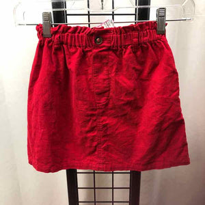 Bella Bliss Red Solid Child Size 10 Girl's Skirt