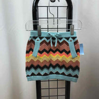 Mossimo Rainbow Chevron Child Size 4 Girl's Skirt