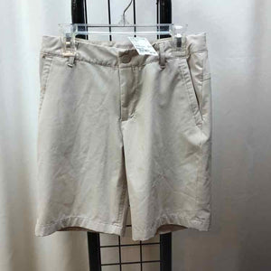All in Motion Tan Solid Child Size 10 Boy's Shorts