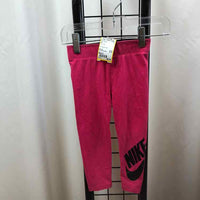 Nike Pink Logo Child Size 2 Girl's Leggings