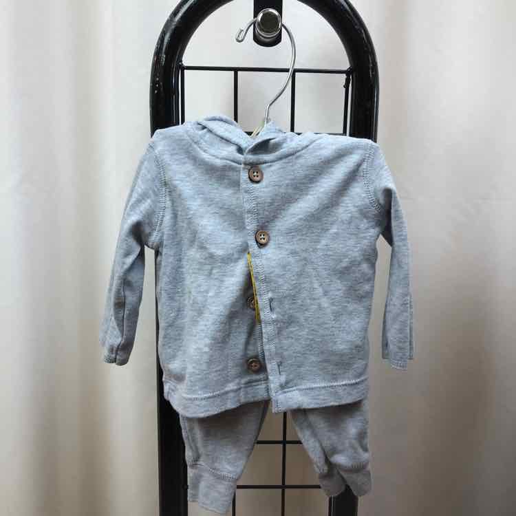 Carter's Blue Heathered Child Size 3 m Boy's Outfit