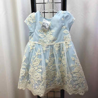 Pipa & Julie Baby Blue Lace Child Size 24 m Girl's Dress
