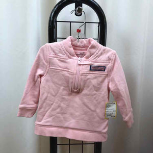 Vineyard vines Pink Logo Child Size 6-12 m Girl's Sweatshirt